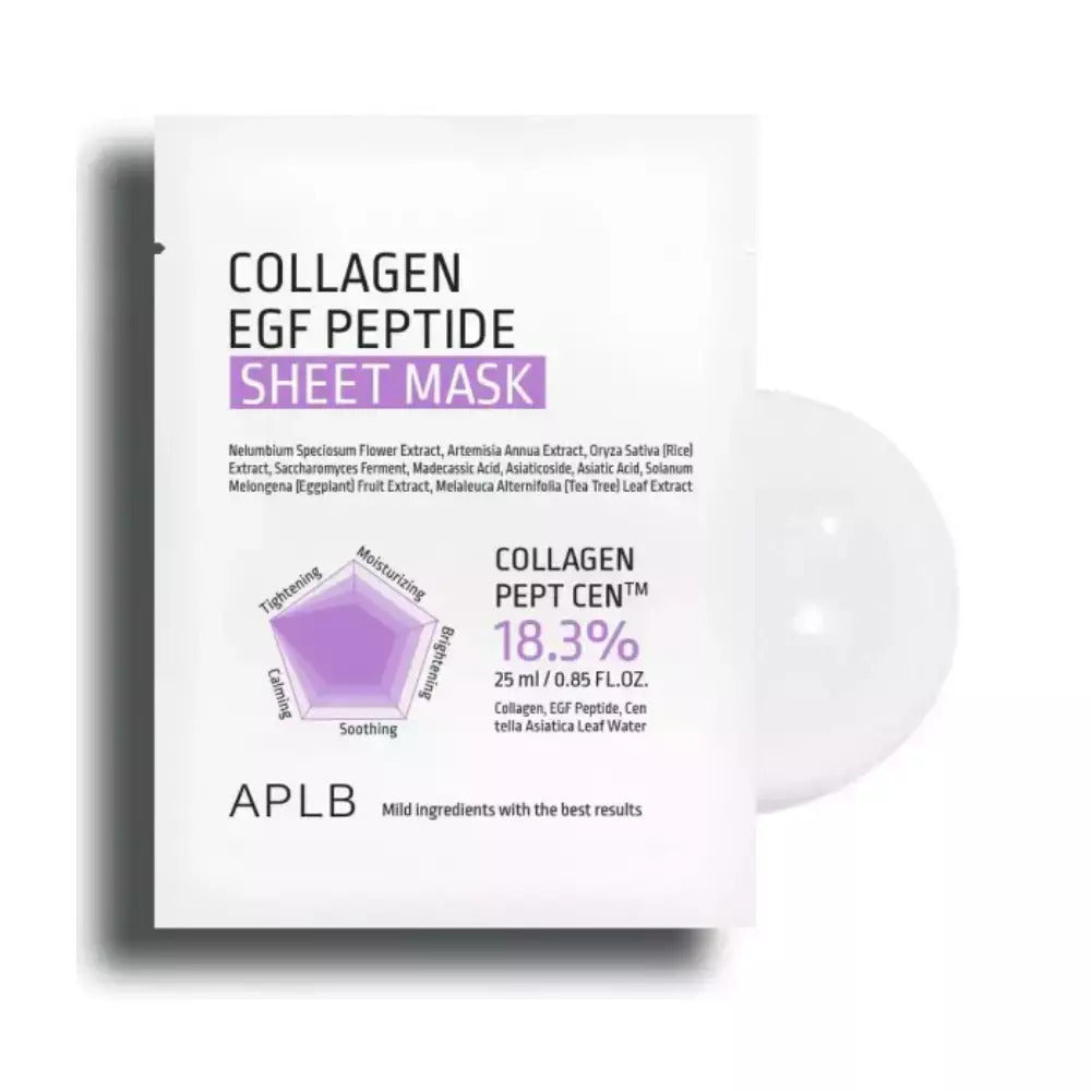Collagen EGF Peptide Sheet Mask – Μάσκα Σύσφιξης & Ενυδάτωσης ...