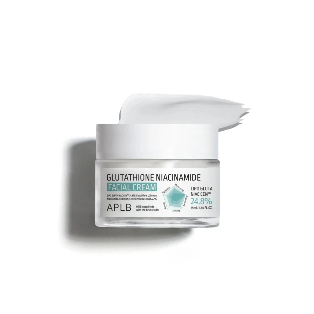 Glutathione Niacinamide Facial Cream - Κρέμα Προσώπου για Λάμψη & Ομοιόμορφο Τόνο