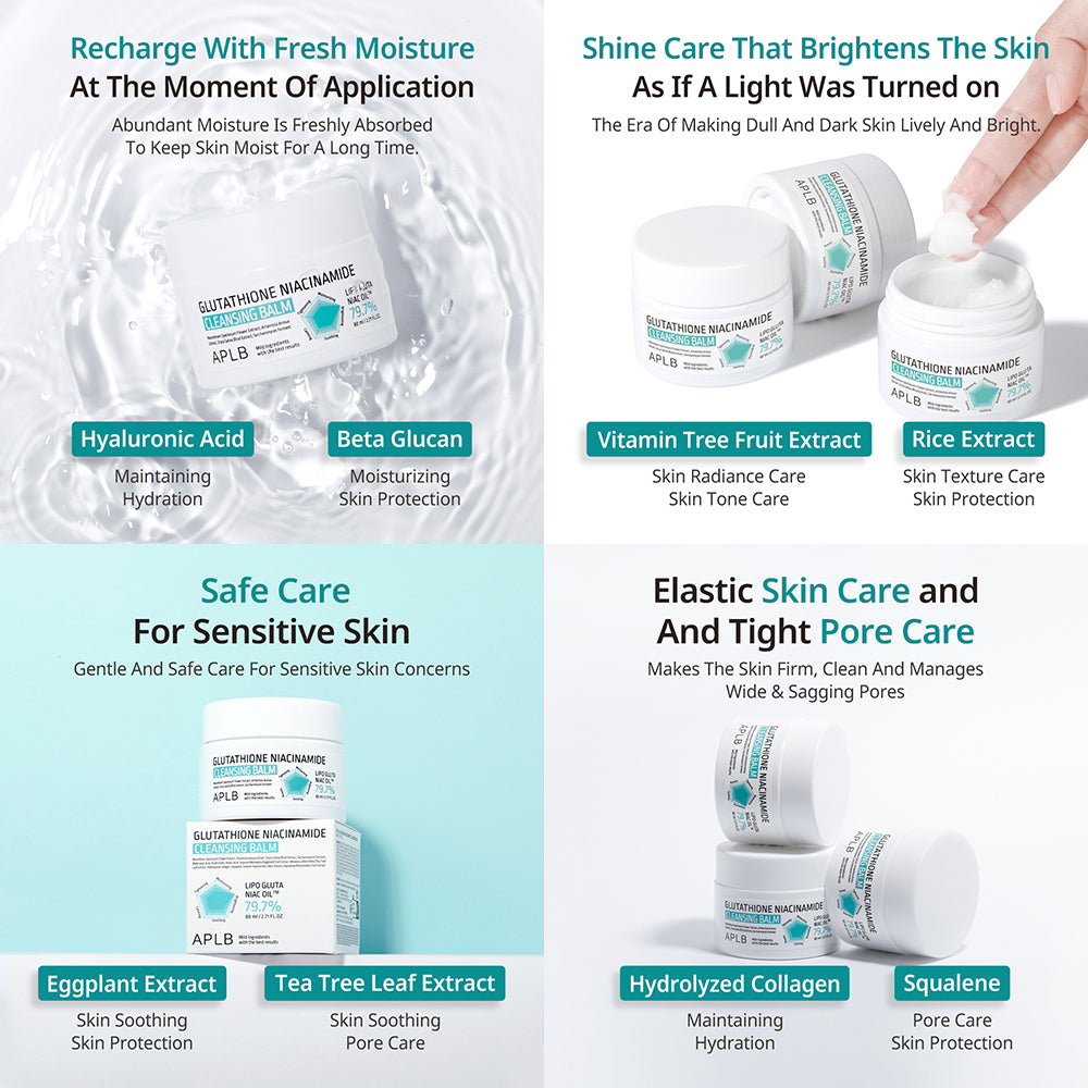 Glutathione Niacinamide Cleansing Balm - Καθαριστικό balm με Γλουταθειόνη & Νιασιναμίδη