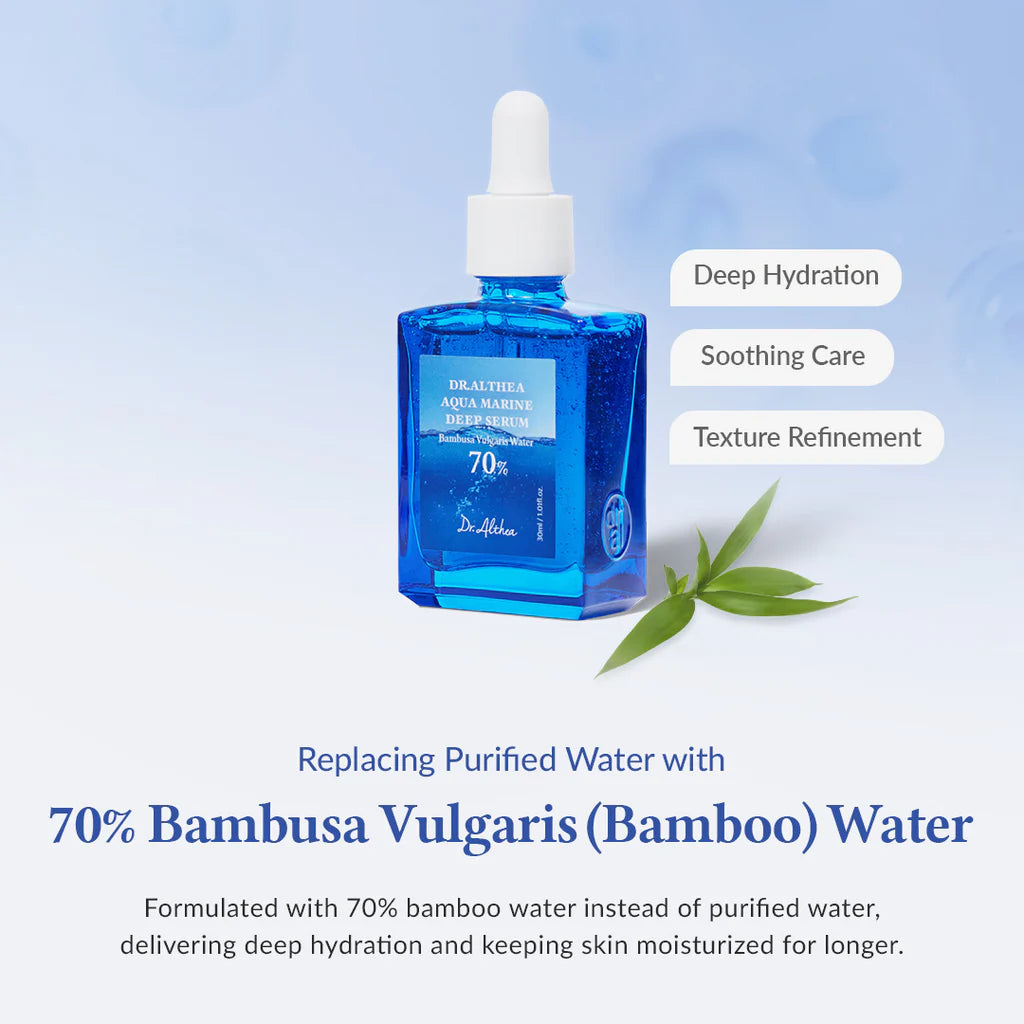 Aqua Marine Deep Serum - Ορός για Βαθιά Ενυδάτωση & Λάμψη