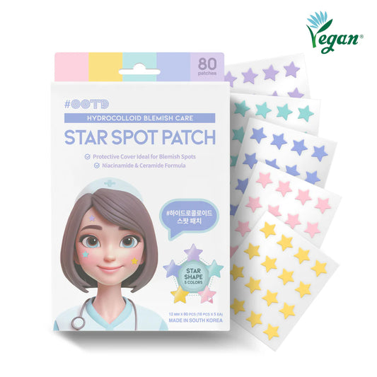 Star Spot Patch - Επιθέματα με Νιασιναμίδη & Ceramide για γρήγορη θεραπεία σπυριών