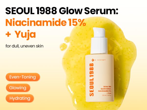 SEOUL 1988 Glow Serum : Niacinamide 15% + Yuja