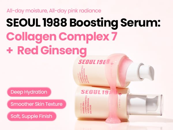 SEOUL 1988 Boosting Serum : Collagen Complex 7 + Red Ginseng