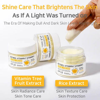 Retinol Vitamin C Vitamin E Facial Cream – Κρέμα Αναζωογόνησης & Αντιγήρανσης
