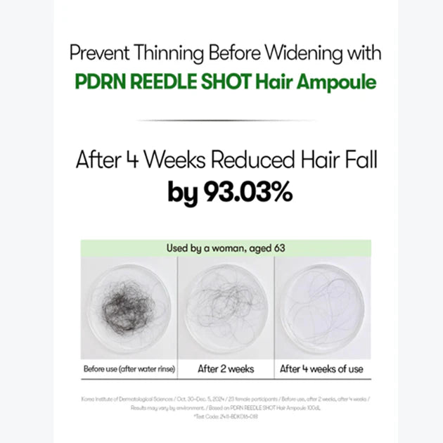 PDRN Reedle Shot Hair Ampoule 300dL
