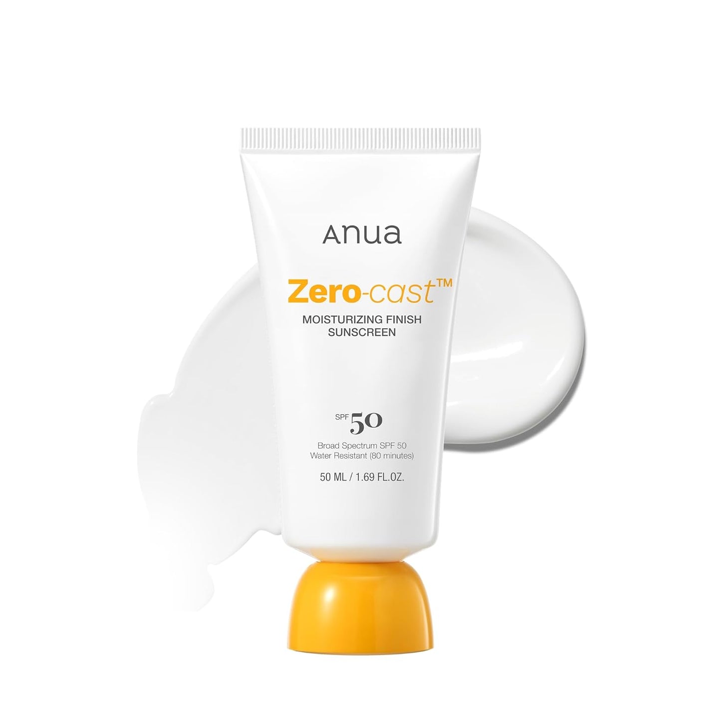 Zero-Cast Moisturizing Finish Sunscreen SPF50+ - Ενυδατικό αντηλιακό χωρίς white cast