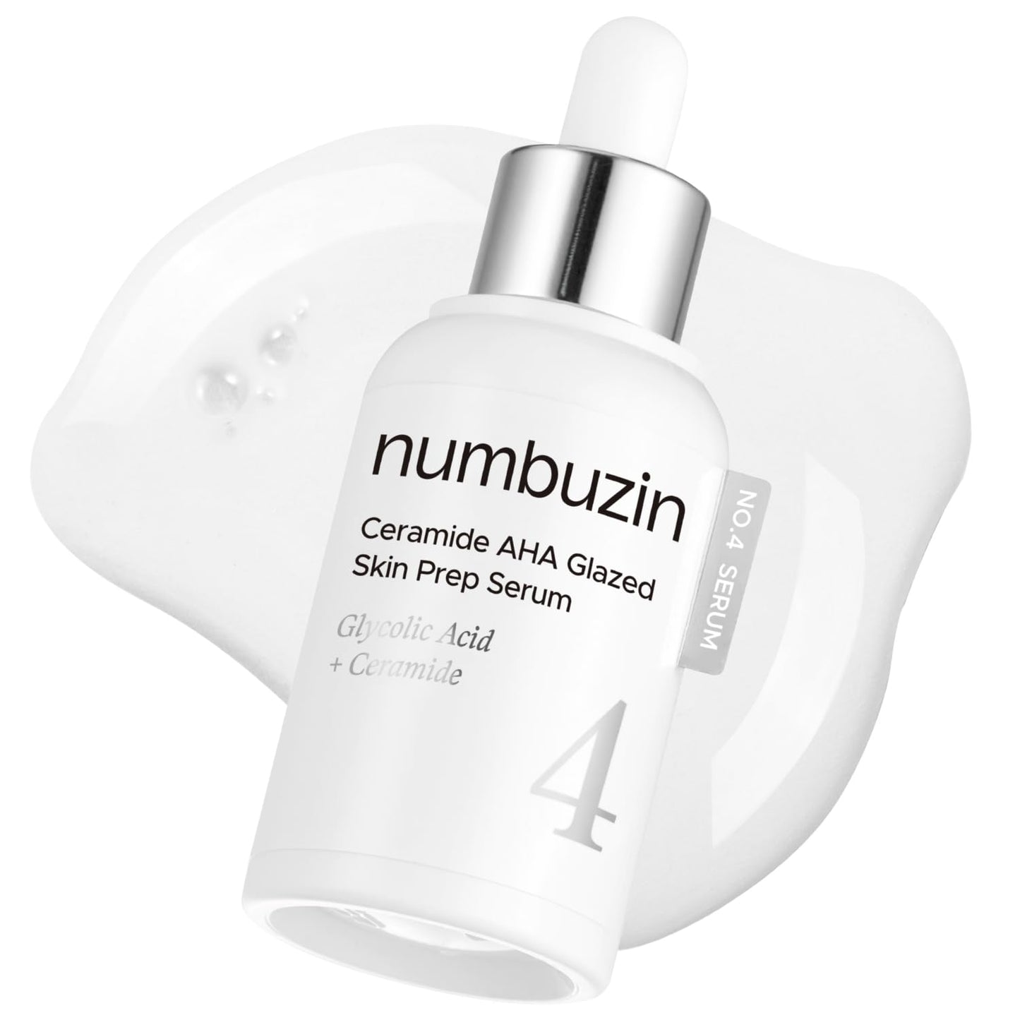 No.4 Ceramide AHA Glazed Skin Prep Serum – Ορός Προσώπου με AHA, PHA & Κεραμίδια για Λεία Υφή και Glass Skin