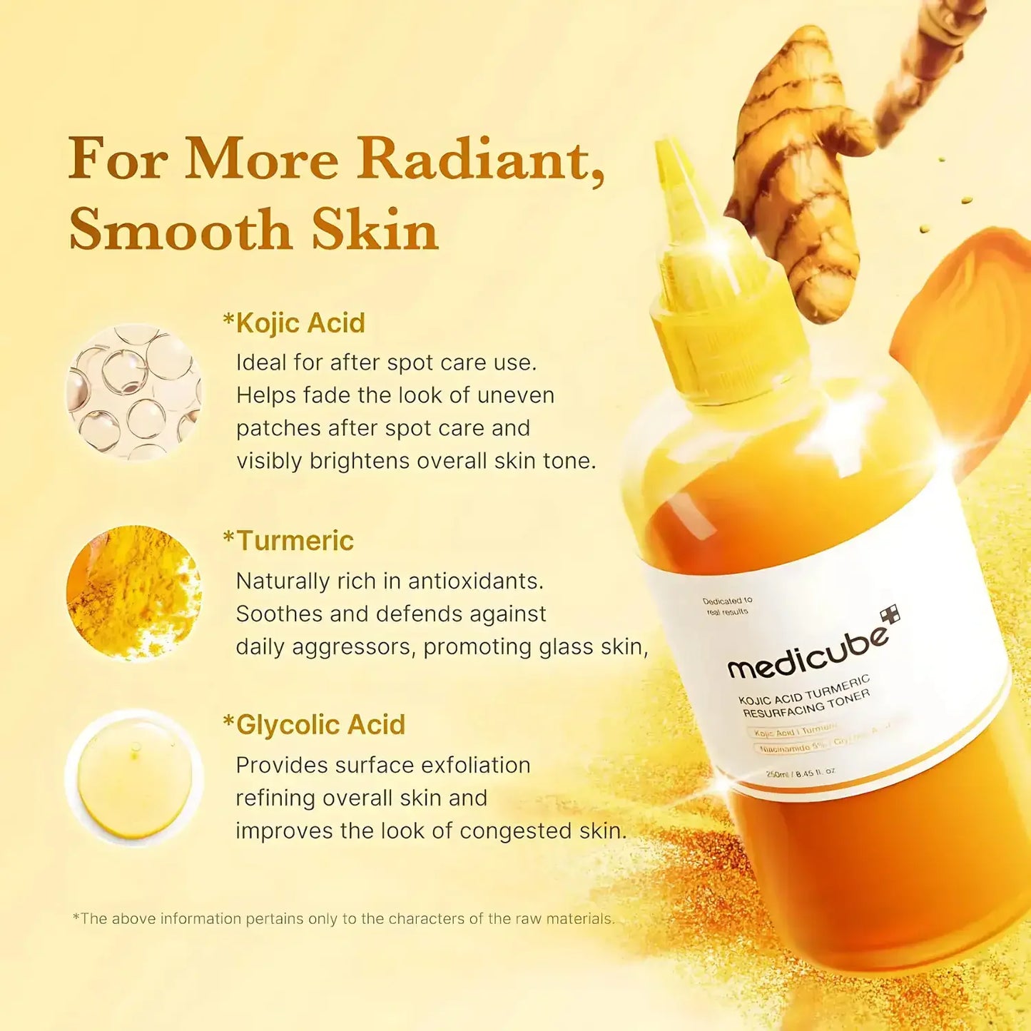 Kojic Acid Turmeric Resurfacing Toner – Τονωτική Λοσιόν Απολέπισης & Λάμψης για Δυσχρωμίες