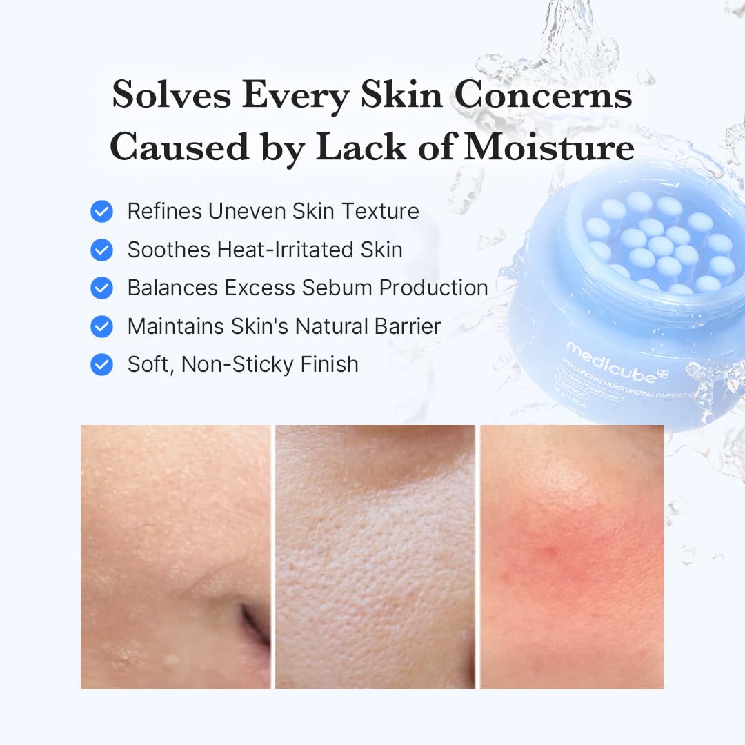 Hyaluronic Moisturizing Capsule Cream - Ενυδατική Κρέμα με Υαλουρονικό Οξύ & Κάψουλες Ενυδάτωσης