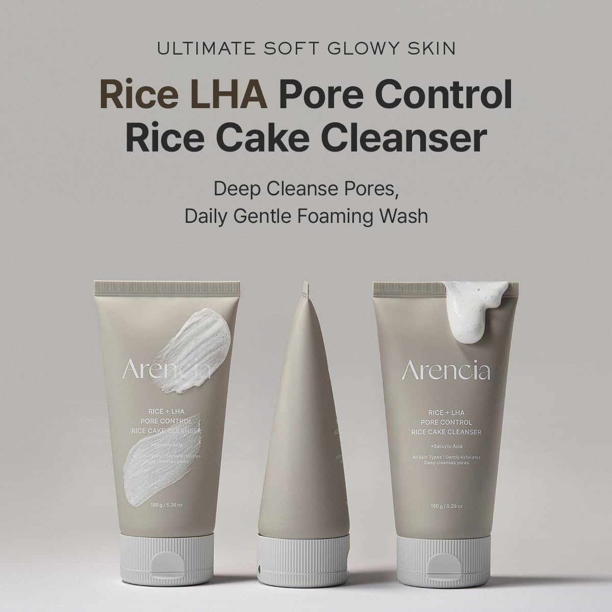 Rice + LHA Pore Control Rice Cake Cleanser