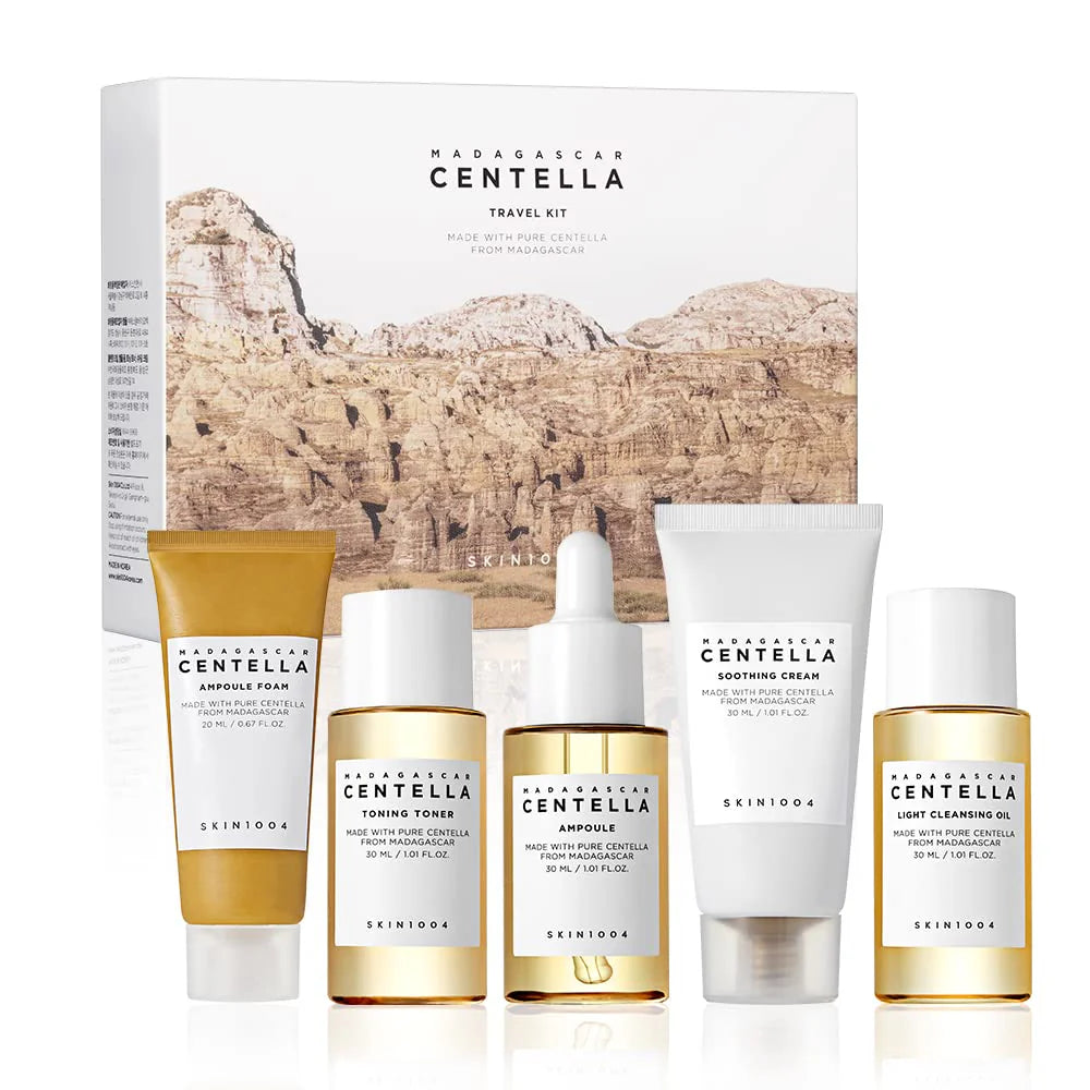 Madagascar Centella Travel Kit - Σετ 5 mini προϊόντων για καταπράυνση