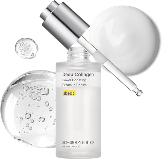 Deep Collagen Power Boosting Cream In Serum - Ορός Βαθιάς Σύσφιξης με Υπερ-Χαμηλού Μοριακού Βάρους Κολλαγόνο