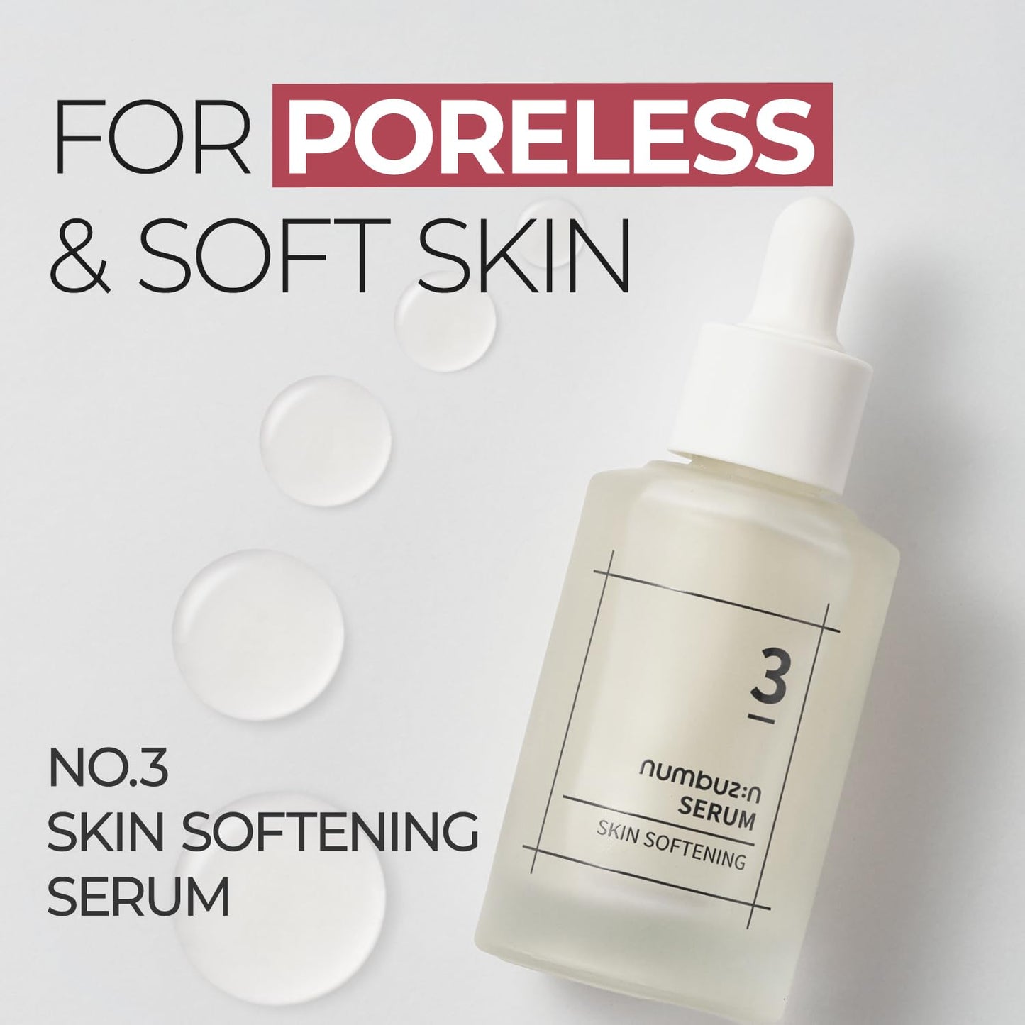 No.3 Skin Softening Serum - Ορός επανόρθωσης για απαλό και λείο δέρμα