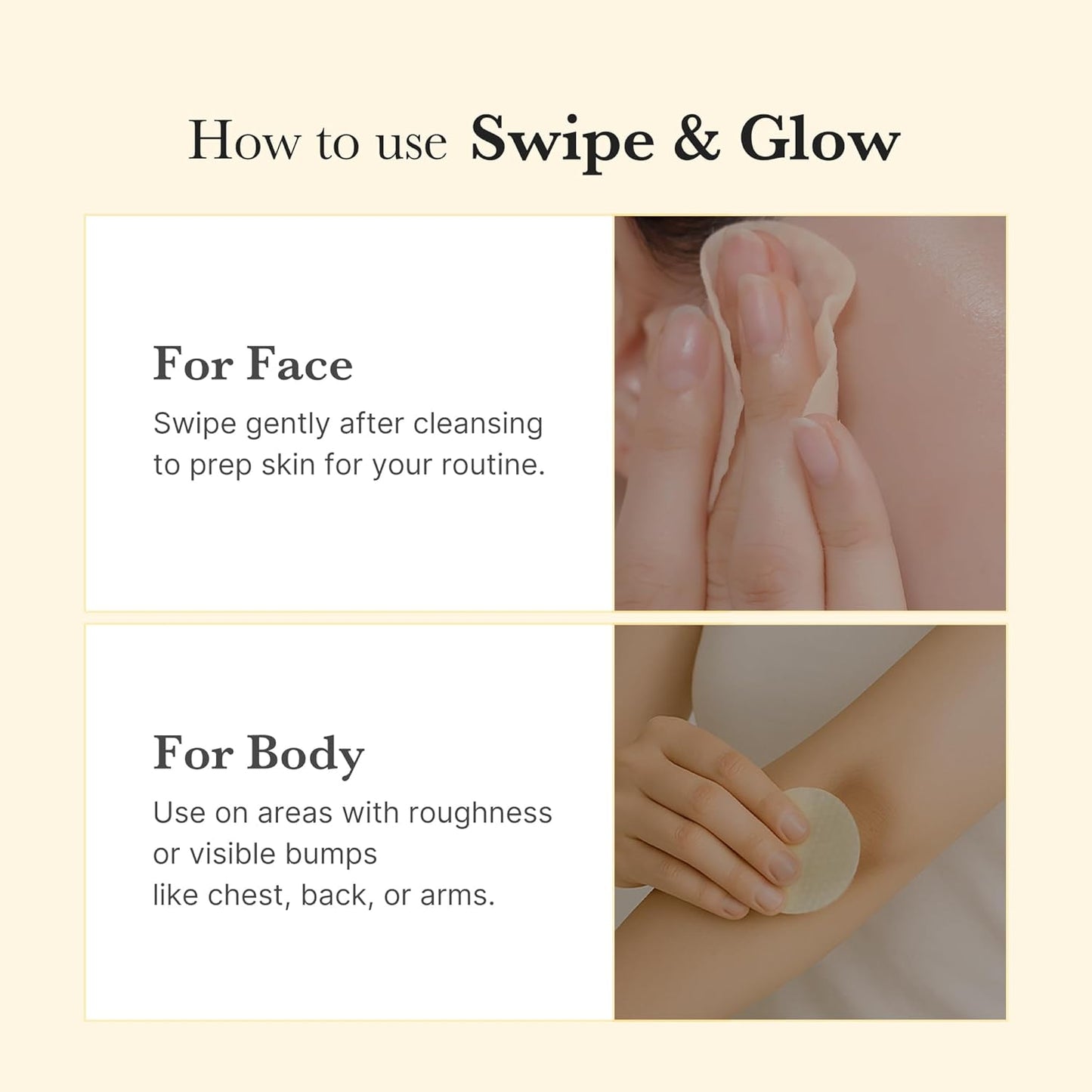 Kojic Acid Turmeric Pad - Toner Pads για Λάμψη, Ομοιόμορφο Τόνο και Καταπράυνση