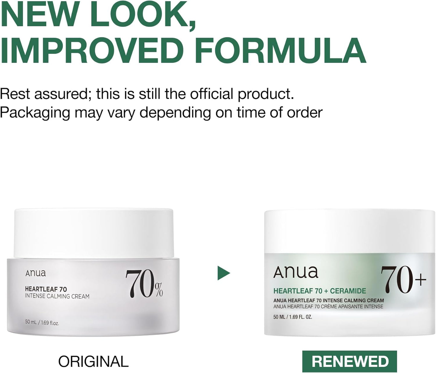 Heartleaf 70% Intense Calming Cream