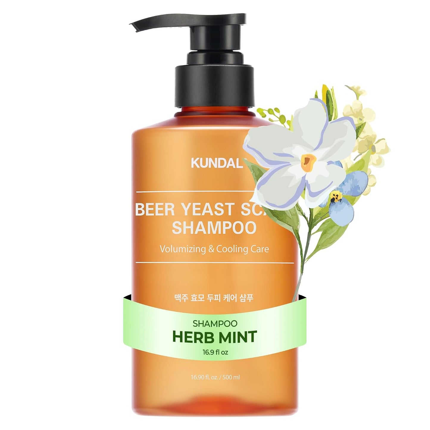 Beer Yeast Scalp Shampoo Herb Mint