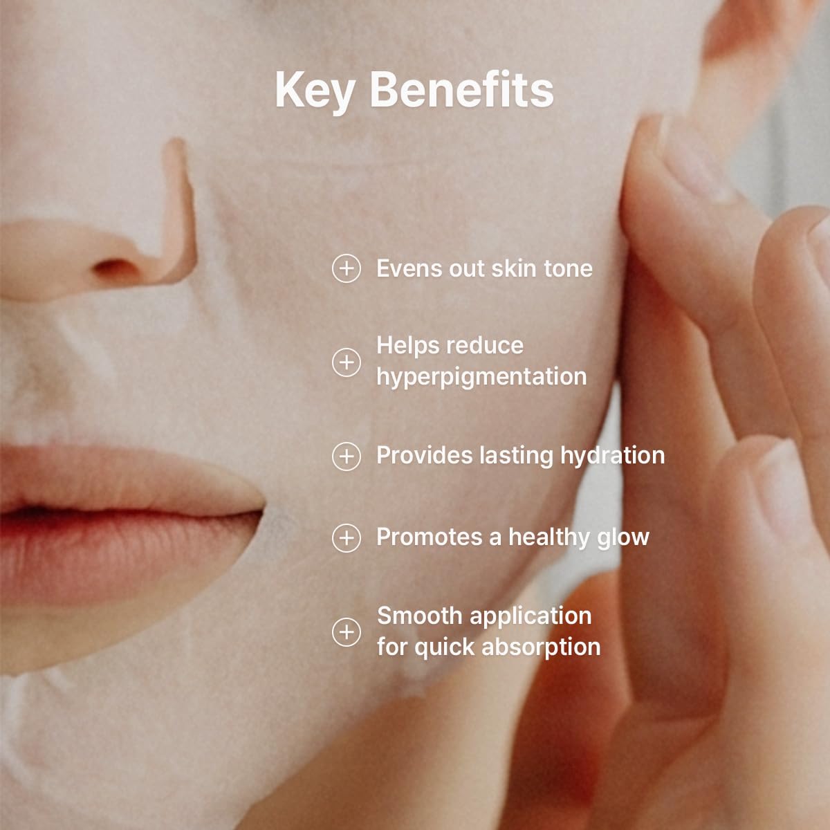 Vita Glow Mask - Μάσκα Προσώπου Λάμψης με Βιταμίνη C & Νιασιναμίδη για Ομοιόμορφο Τόνο