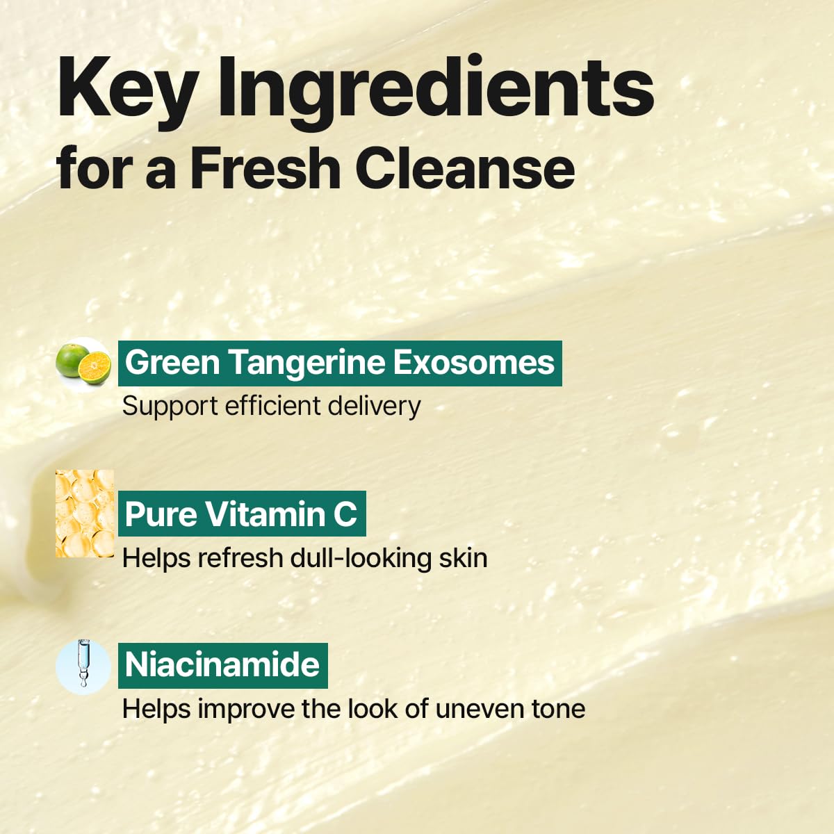 Green Tangerine Vita C Deep Cleansing Foam - Αφρός καθαρισμού Βιταμίνης C