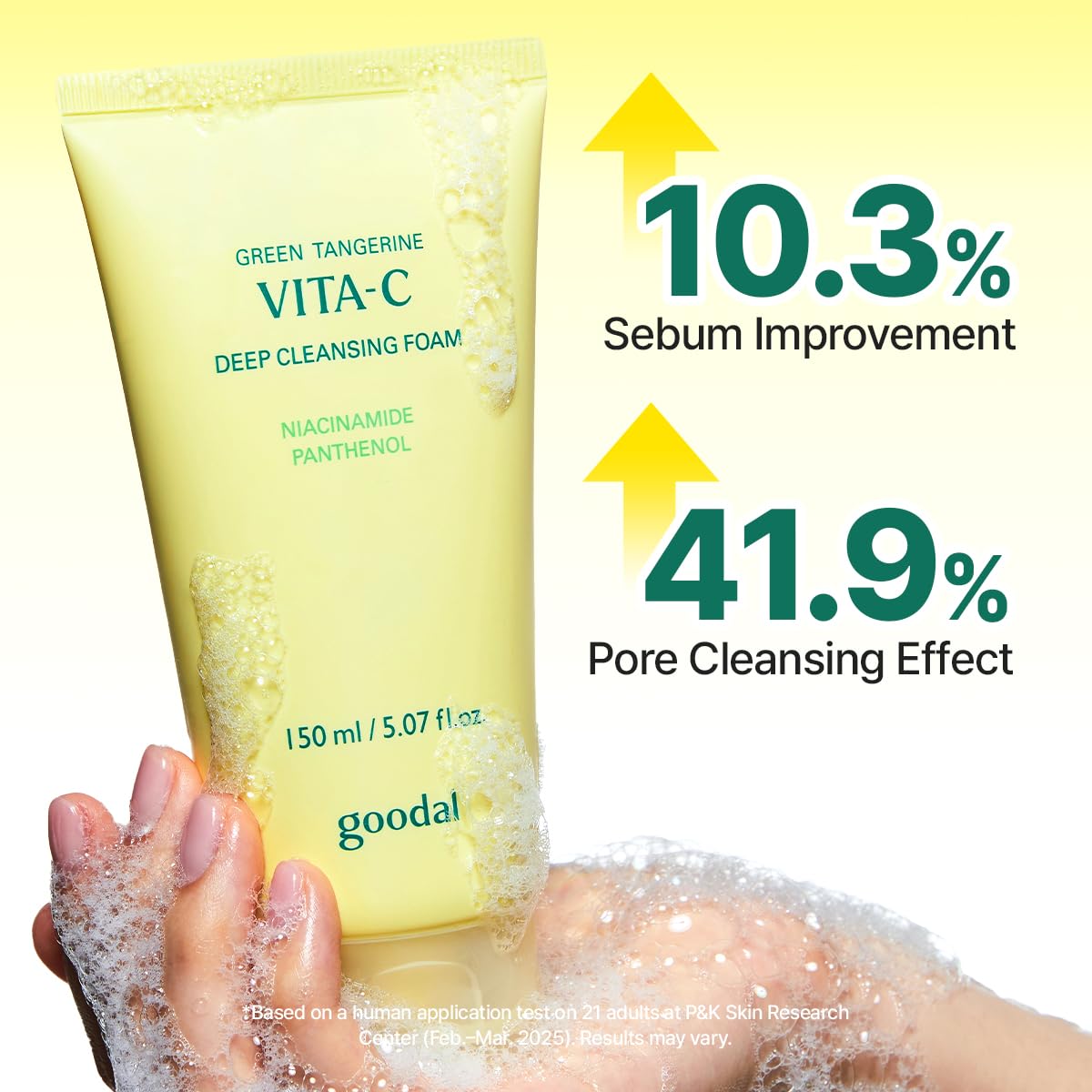 Green Tangerine Vita C Deep Cleansing Foam - Αφρός καθαρισμού Βιταμίνης C