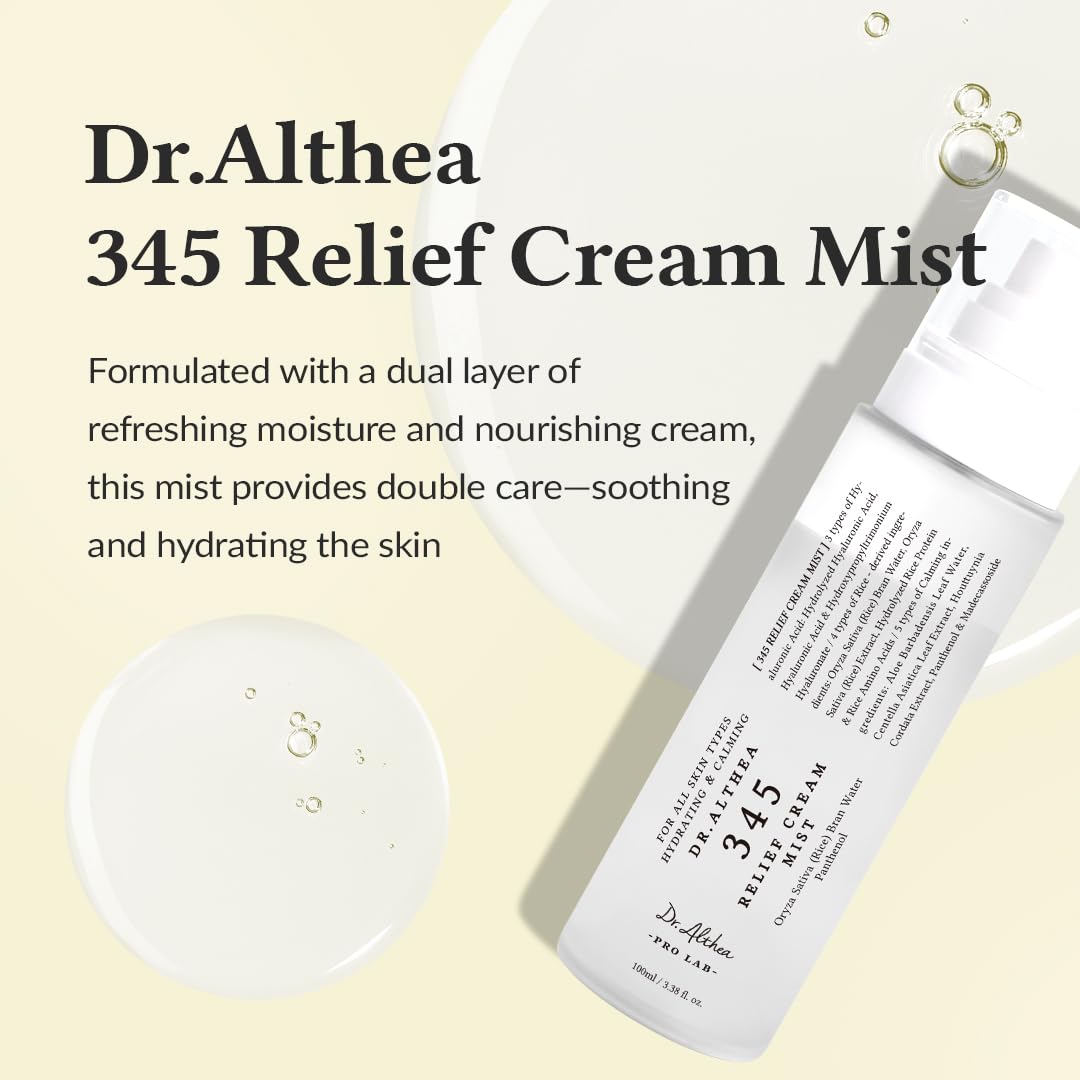 345 Relief Cream Mist - Διφασικό Ενυδατικό & Καταπραϋντικό Mist