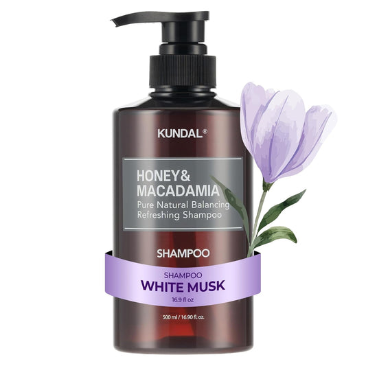 Honey & Macadamia Natural Shampoo White Musk