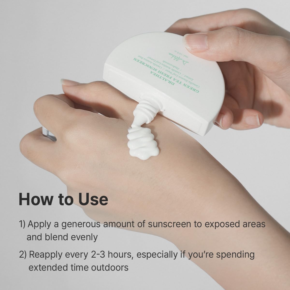 Green Tea Fresh Sunscreen SPF50+ PA++++ – Αντηλιακή Κρέμα Προσώπου με Πράσινο Τσάι για Ευαίσθητη Επιδερμίδα