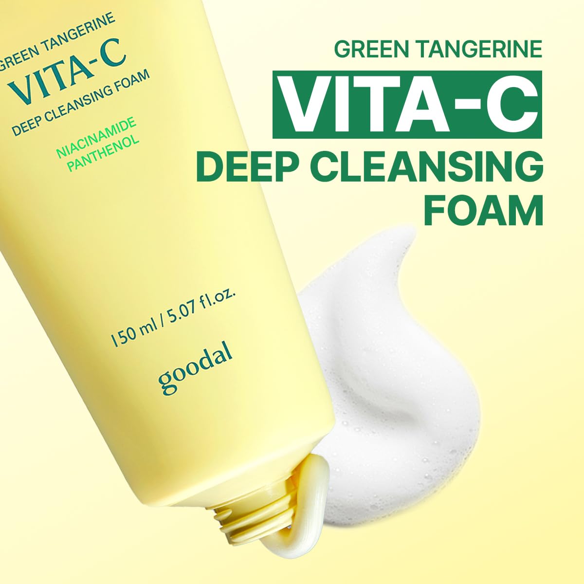 Green Tangerine Vita C Deep Cleansing Foam - Αφρός καθαρισμού Βιταμίνης C