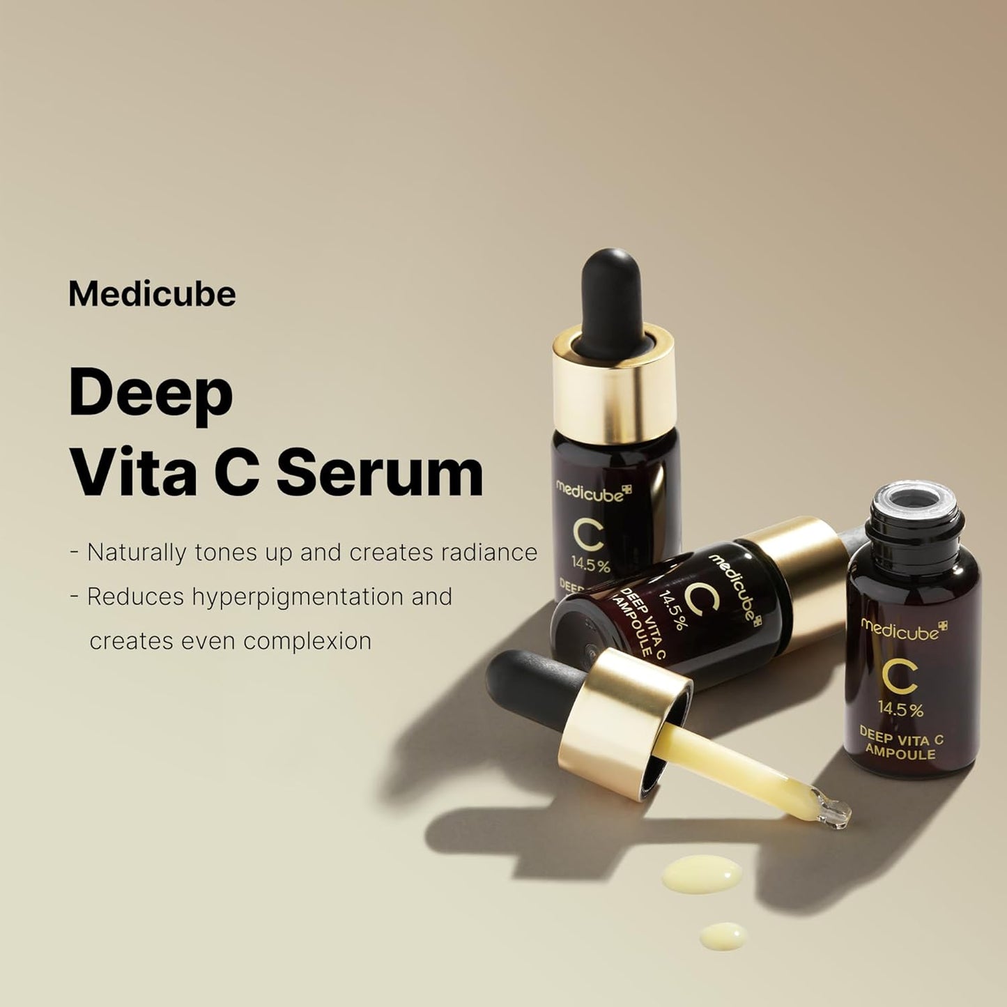 Deep Vita C Ampoule 2.0 1 τμχ- Ορός Λάμψης και Αντιγήρανσης με Βιταμίνη C