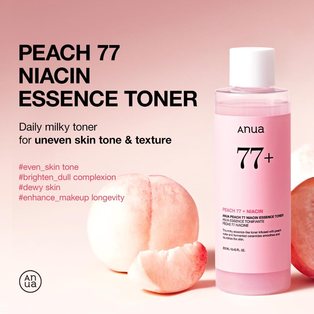Peach 77 Niacin Essence Toner - Ενυδατικό essence με προβιοτικά