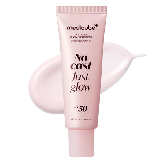 Glow Collagen Sunscreen SPF50 - Αντηλιακή Κρέμα Προσώπου με Κολλαγόνο & Πεπτίδια