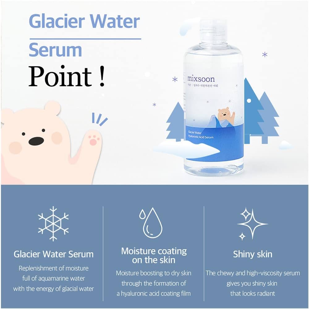 Glacier Water Hyaluronic Acid Serum - Ορός ενυδάτωσης μακράς διάρκειας