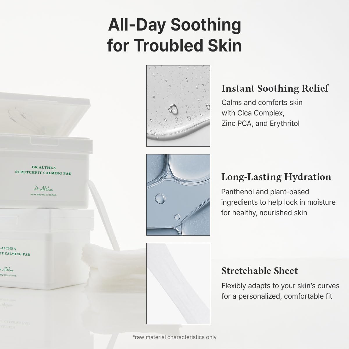 Stretchfit Calming Pad - Καταπραϋντικά & Δροσιστικά Pads Ενυδάτωσης