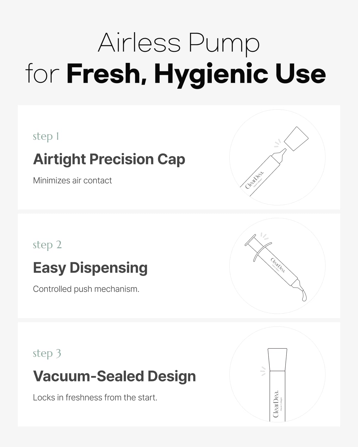 Mucin Collagen Voluming Cream Ampoule - Κρέμα-Ορός για Λάμψη & Σφριγηλότητα