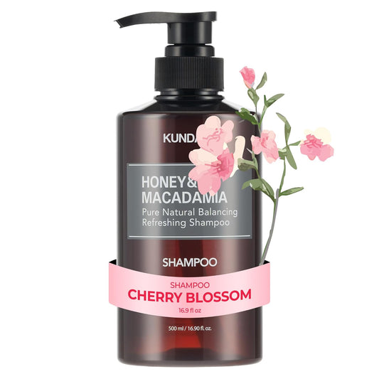 Honey & Macadamia Natural Shampoo Cherry Blossom
