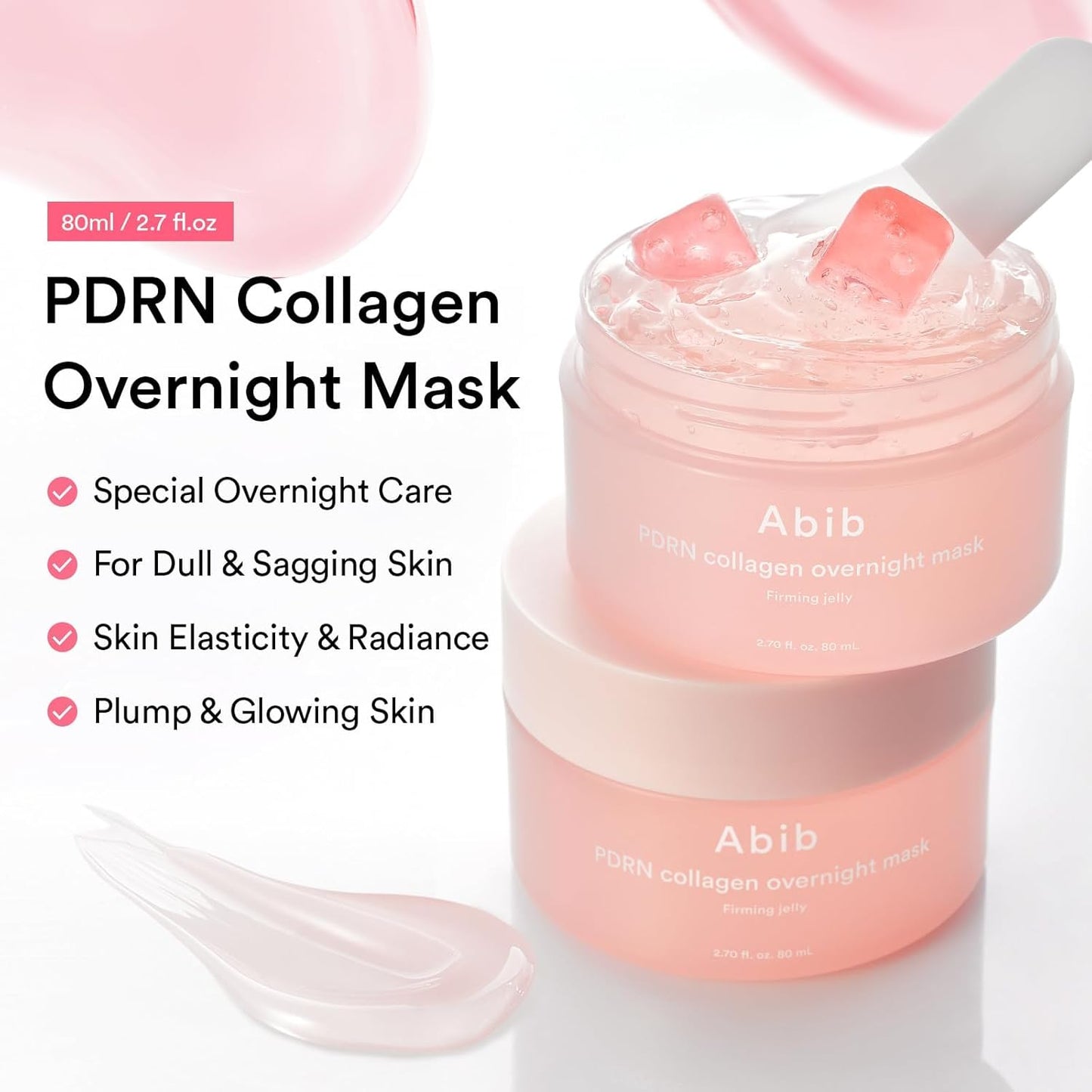 PDRN Collagen Overnight Mask Firming jelly – Συσφικτική Jelly Μάσκα Νύχτας με PDRN & Κολλαγόνο