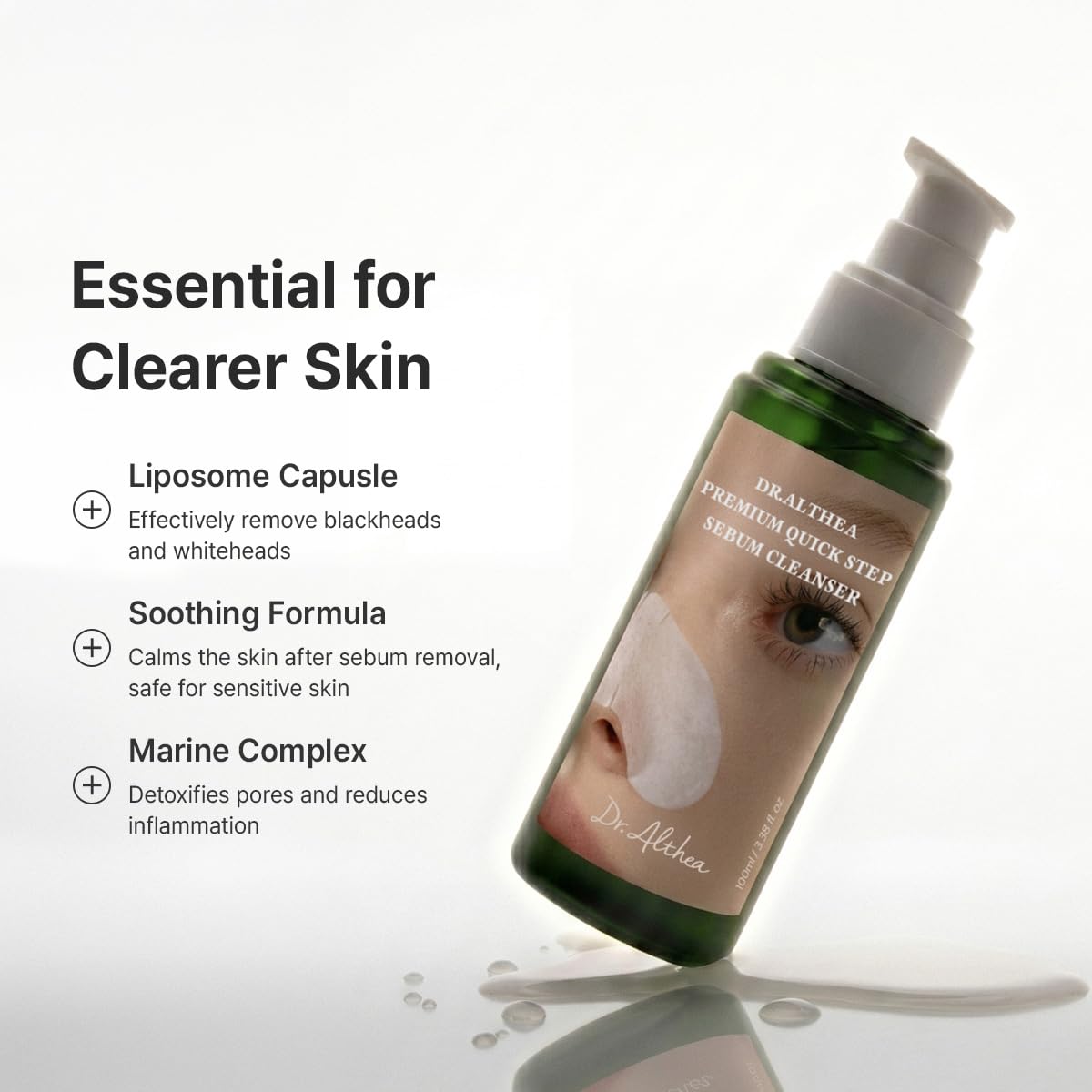 Premium Quick Step Sebum Cleanser – Υγρό Καθαριστικό για Βαθύ Καθαρισμό Πόρων & Απομάκρυνση Σμήγματος