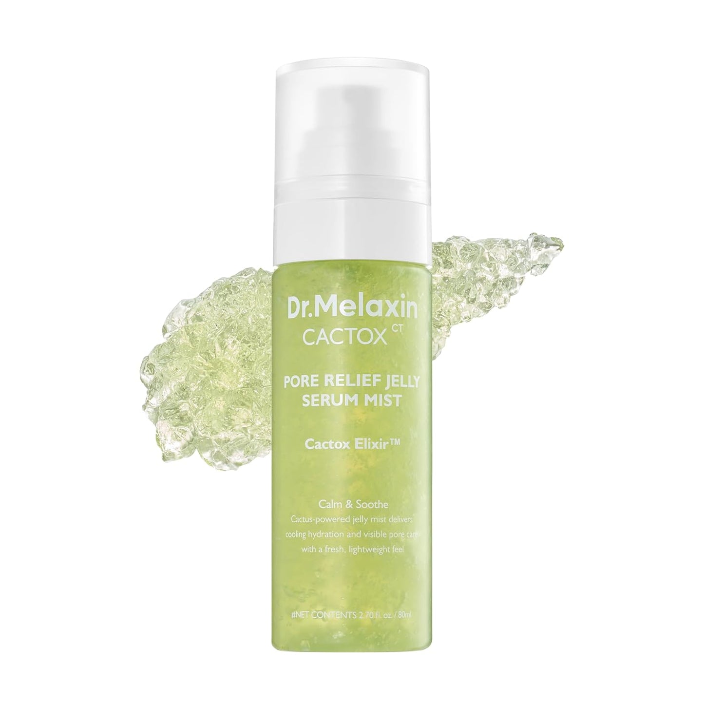 Cactox Pore Relief Jelly Serum Mist - Δροσιστικό Serum Mist με Κάκτο για Σύσφιξη Πόρων & Άμεση Ενυδάτωση