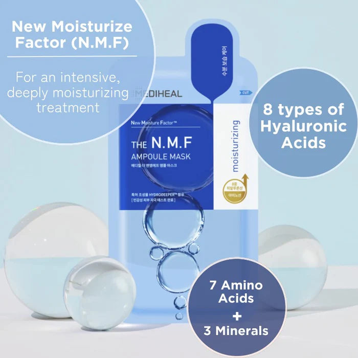 The N.M.F Ampoule Mask - Μάσκα για εντατική ενυδάτωση