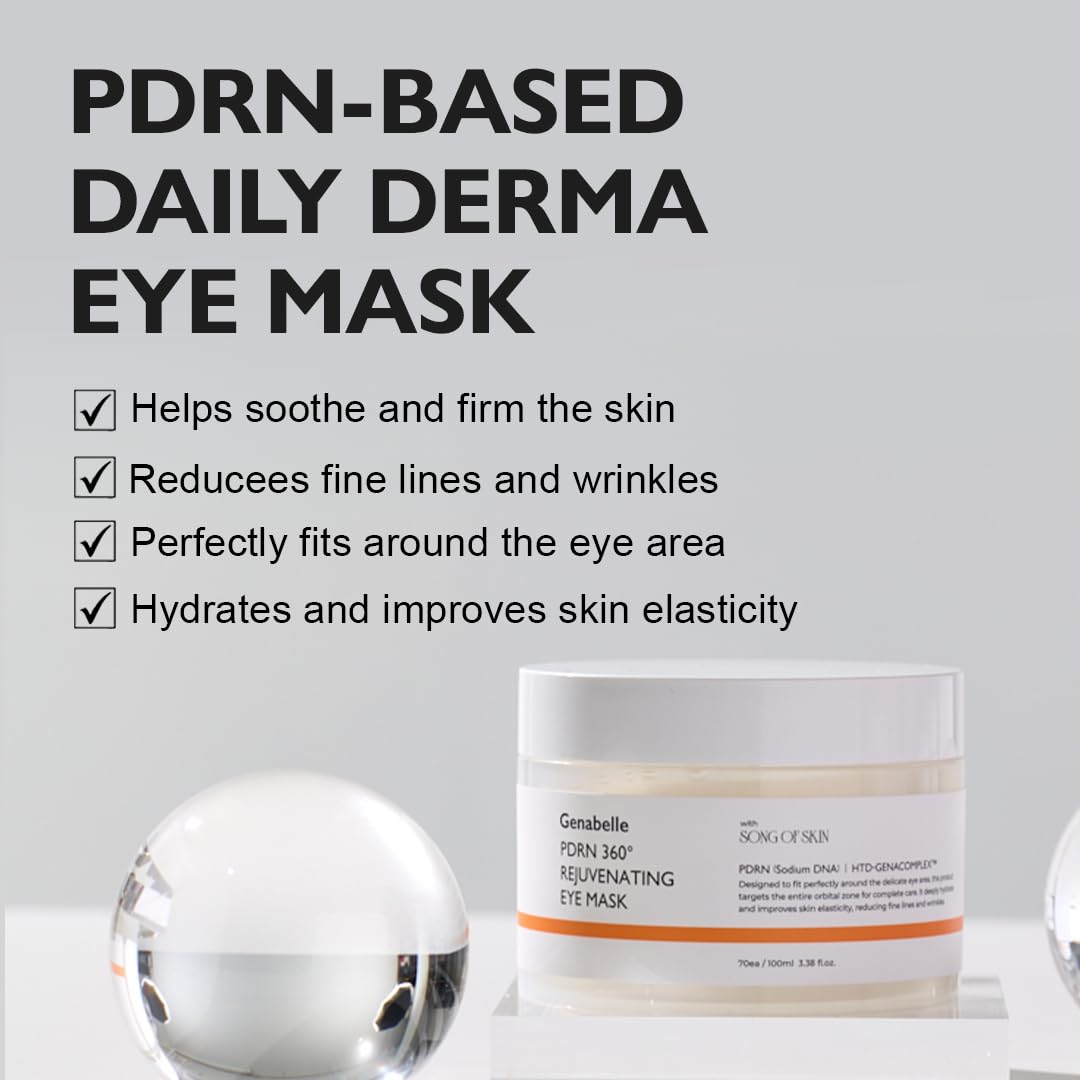 PDRN 360° Rejuvenating Eye Mask - Μάσκα Ματιών 360° για Ολοκληρωμένη Αναζωογόνηση & Σύσφιξη της Περιοχής των Ματιών