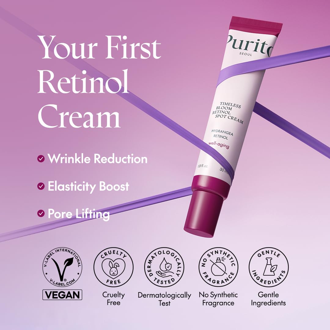 Timeless Bloom Retinol Spot Cream - Τοπική κρέμα για καταπολέμιση ρυτίδων και ακμής με ρετινόλη