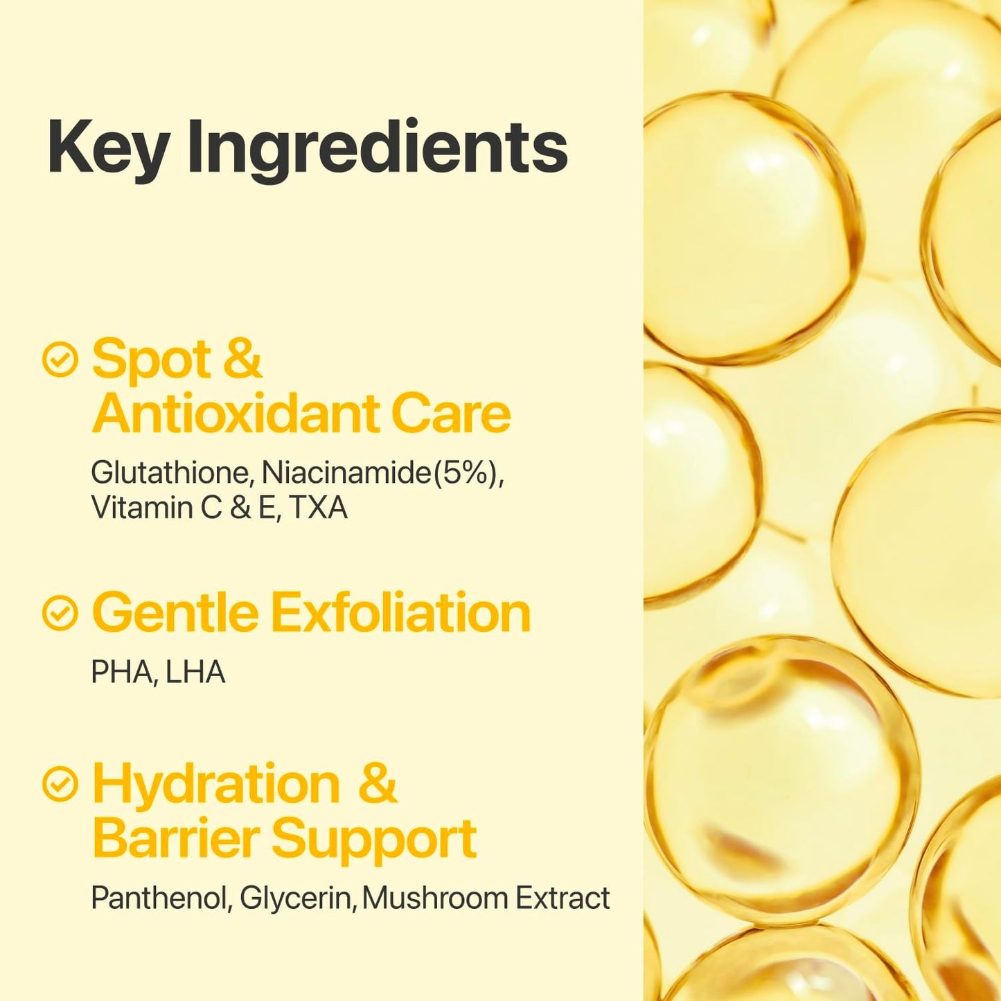 No.5+ Glutathione Vitamin Concentrated Toner Pads – Δίσκοι Toner με Γλουταθειόνη, Βιταμίνη C & Νιασιναμίδη για Λάμψη και Ομοιόμορφο Τόνο