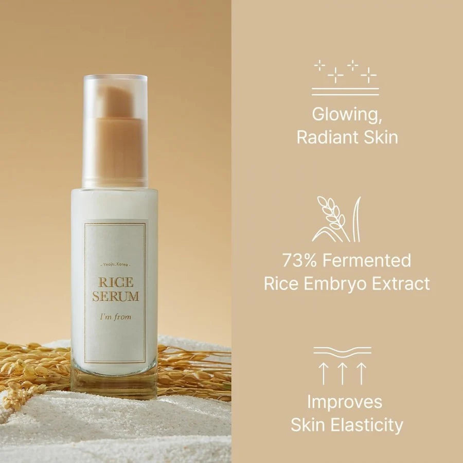 Rice Serum - Ορός με ρύζι για λάμψη