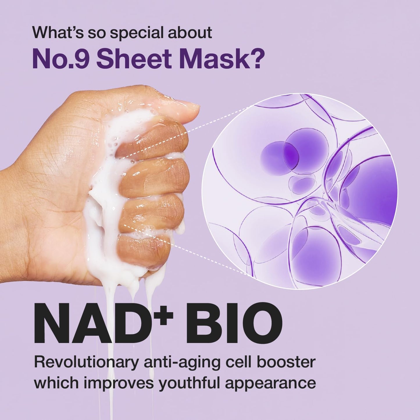No.9 NAD Bio Lifting Full Cover Facial Mask 