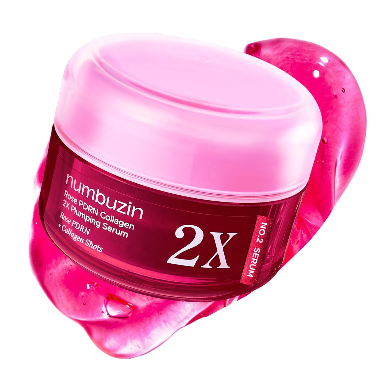 No.2 Rose PDRN Collagen 2X Plumping Serum – Ορός Προσώπου με Rose PDRN, Κολλαγόνο & Πεπτίδια για Σύσφιξη και Όγκο