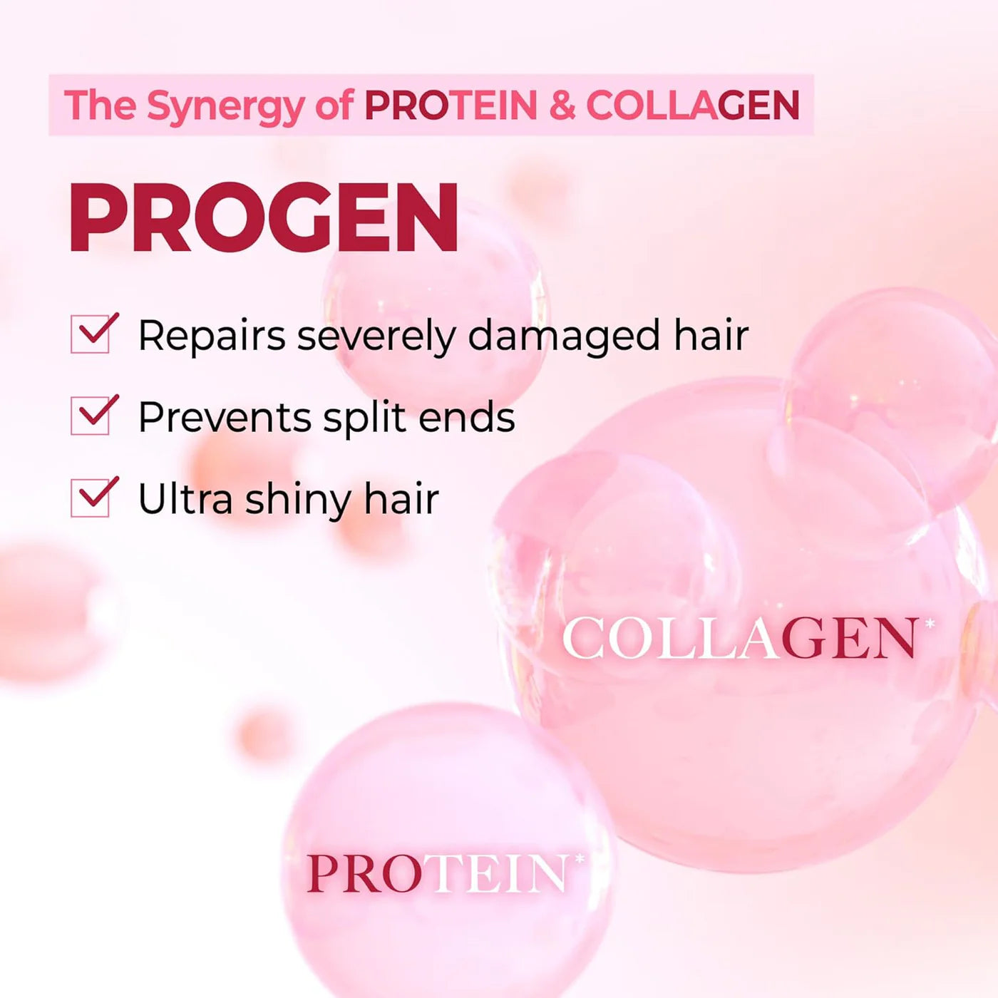 Progen Double Bonding Capsule Hair Mask Violet Muguet