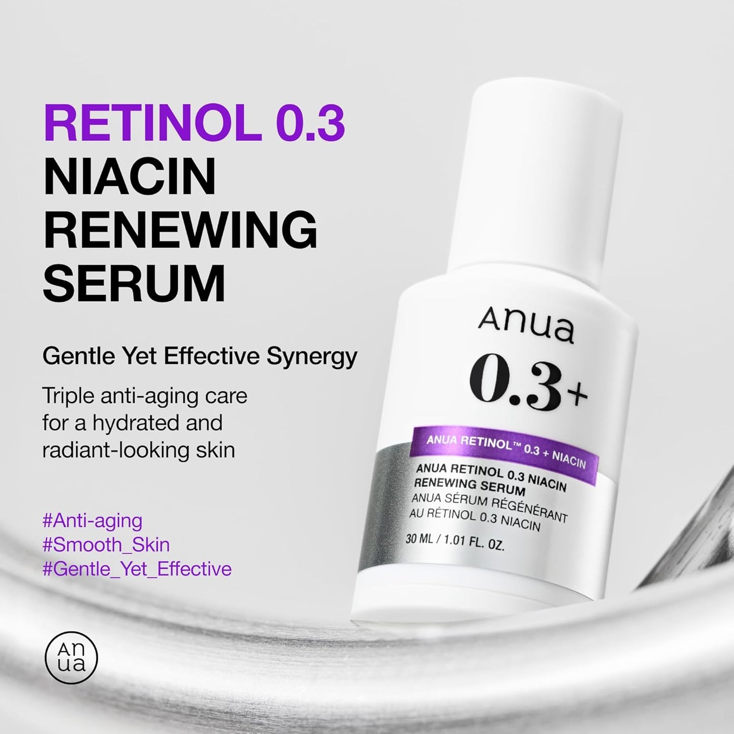 Nano Retinol 0.3% Niacin Renewing Serum - Ορός με ρετινόλη και νιασιναμίδη