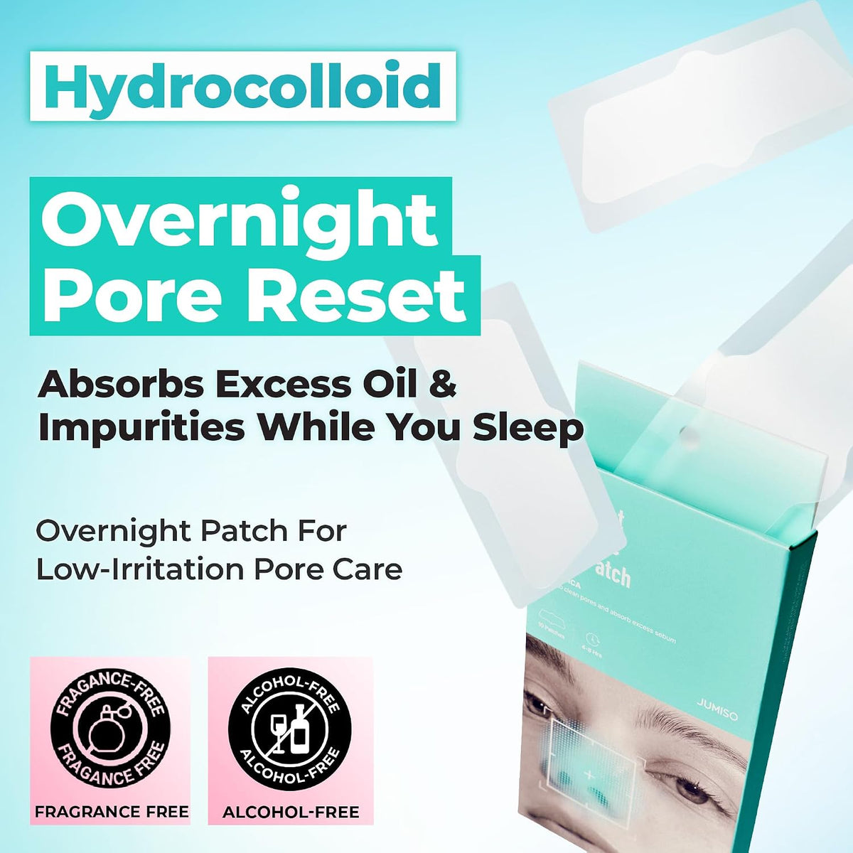Overnight Zero Pore Nose Patch – Επιθέματα Μύτης Νυκτός για Πόρους & Λιπαρότητα