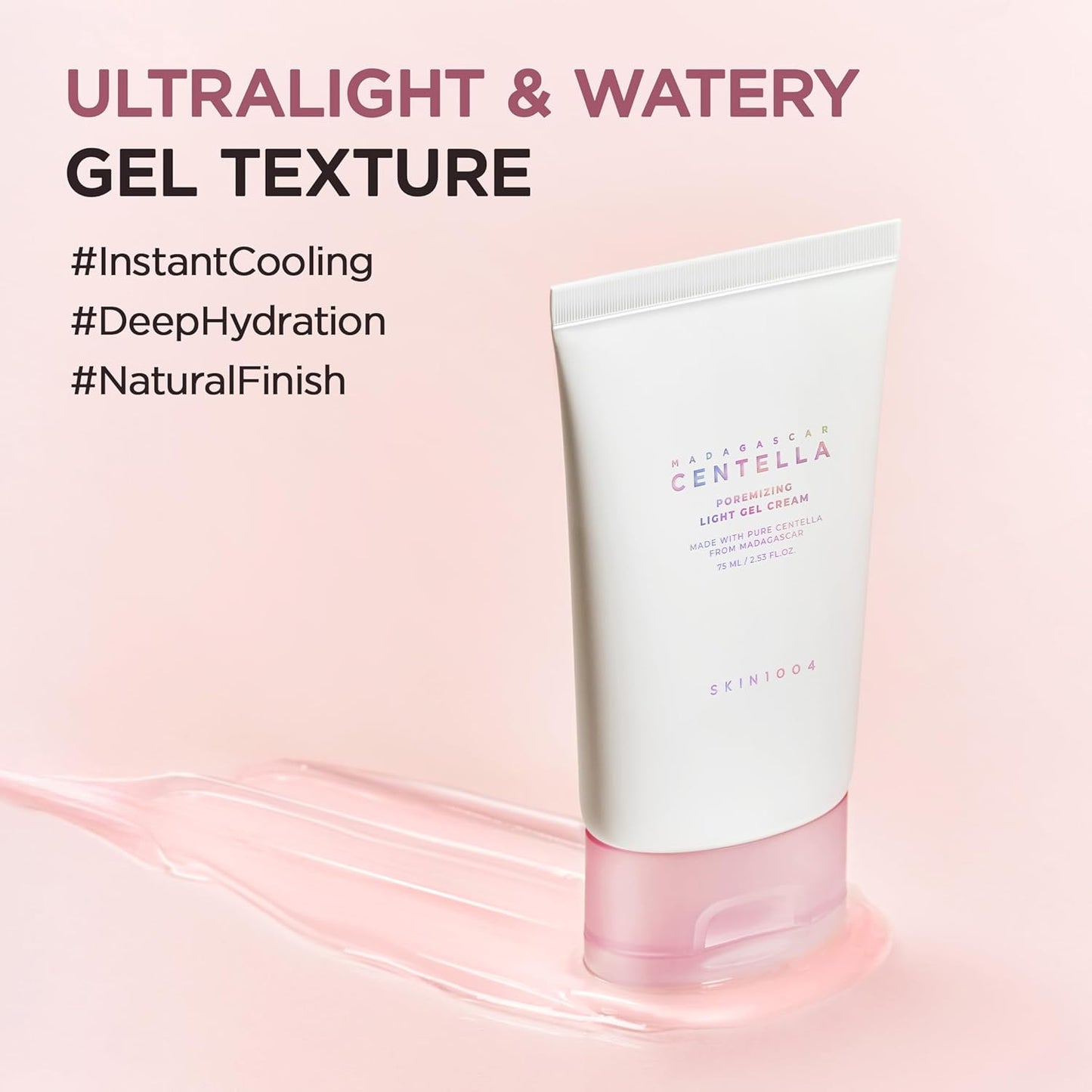 Madagascar Centella Poremizing Light Gel Cream - Ενυδατικό τζελ για μείωση των πόρων
