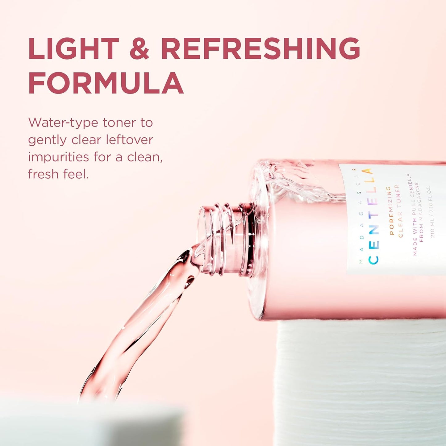 Madagascar Centella Poremizing Clear Toner - Τονωτική λοσιόν για δέρμα με πόρους