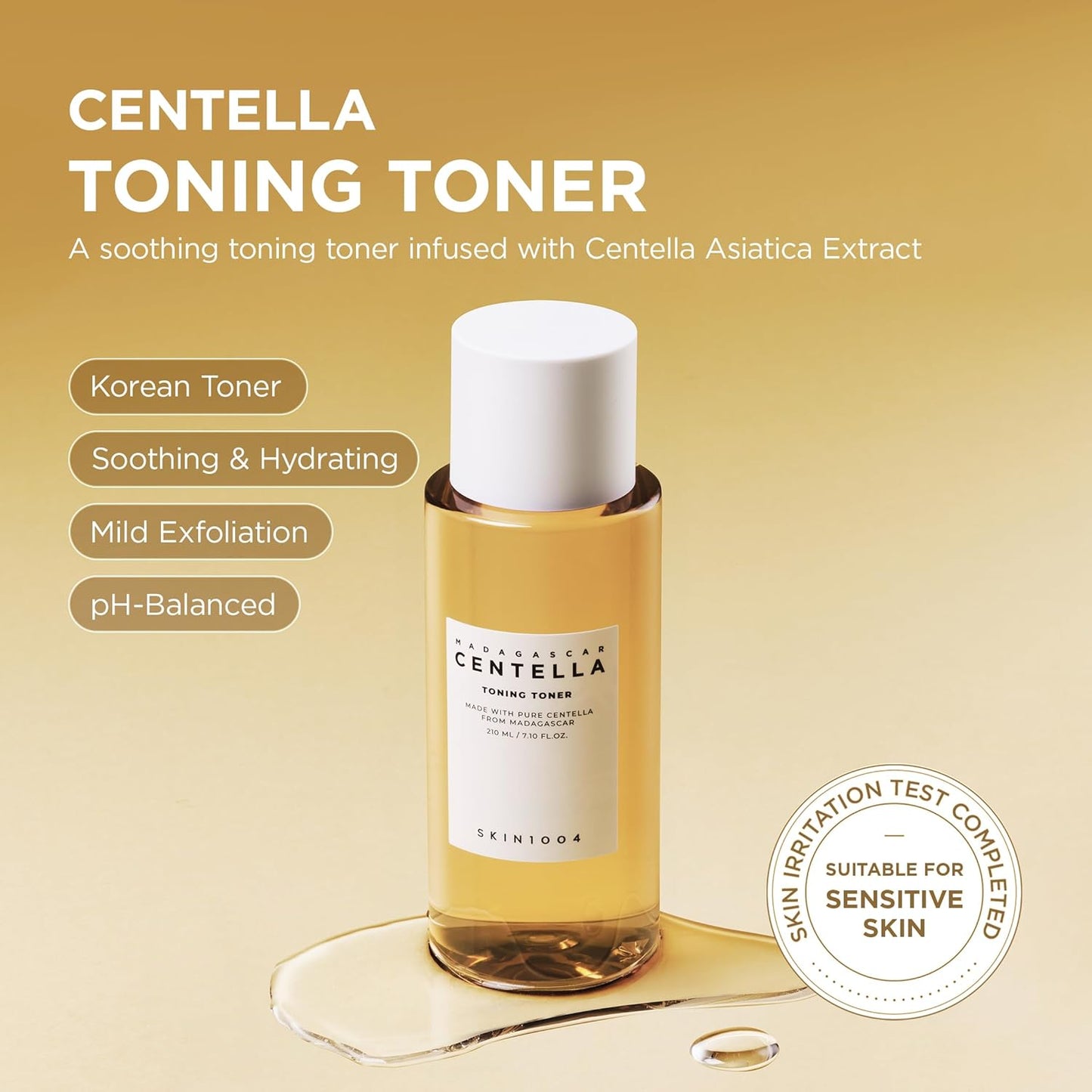 Madagascar Centella Toning Toner - Τόνερ ενυδάτωσης και ήπιας απολέπισης